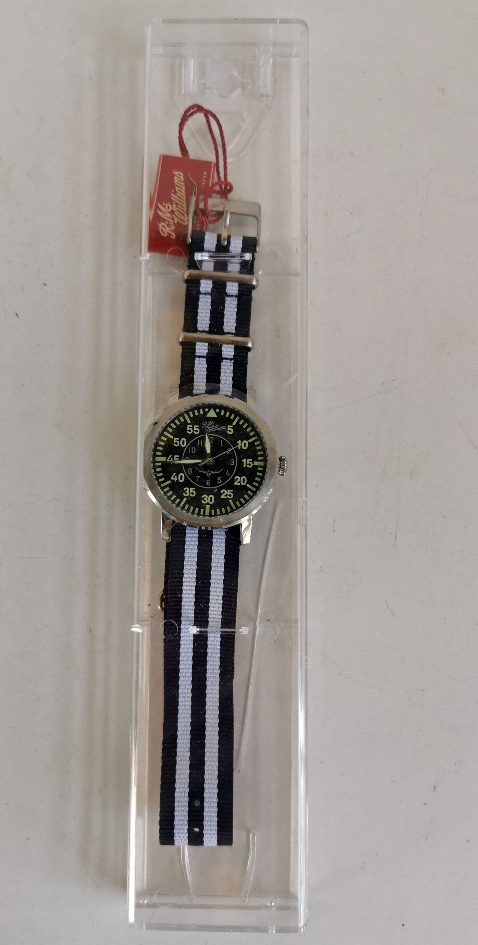 R.M. Williams Bush Pilot Watch Unused in box with tags b551